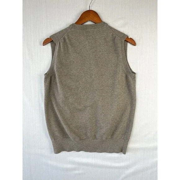 Dark Academia Argyle Sweater Vest Cotton Preppy Gap S - Picture 2 of 8